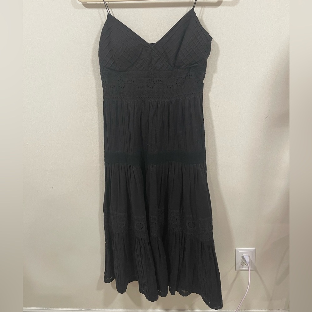 Eliza J Black Midi Dress